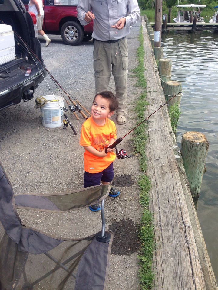 Taking The Kids Fishing – Sarges Bait and Tackle Chesapeake Bay Maryland